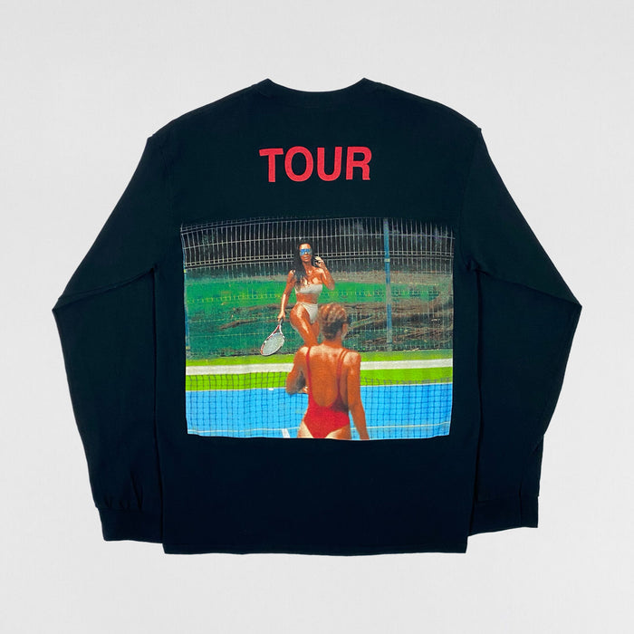 Saint Pablo Tour 2016 Pixel Logo Kim Kardashian Long Sleeve