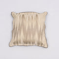 Sawtooth Splendor Eco-Silk Pillow Cover Handcrafted Bold Design
