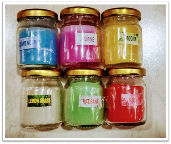 Scented Jar Set of 6: Big-S4
