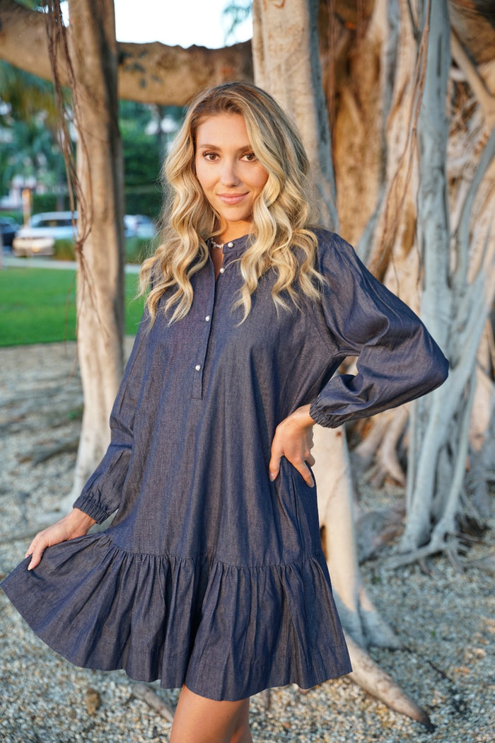 Serimeg Dress Denim