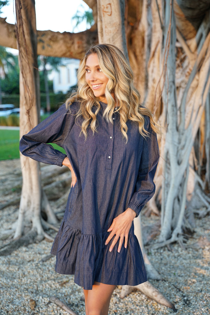 Serimeg Dress Denim