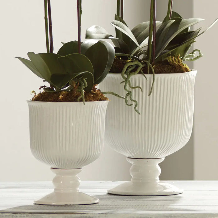 SINCLAIR FOOTED URN SMALL Villa Decor & Design