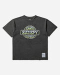 Satisfy Satisfy X Slam Jam Tee Aged Black T-Shirts Shortsleeve 11006 1