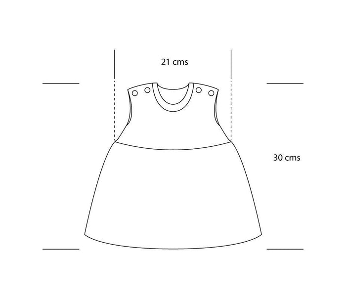 Soft & Stretchy Newborn Baby Girl Cotton Dress