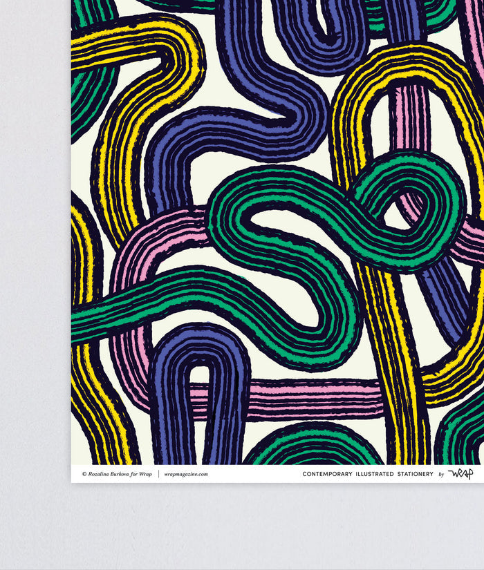 Spirals Wrapping Paper