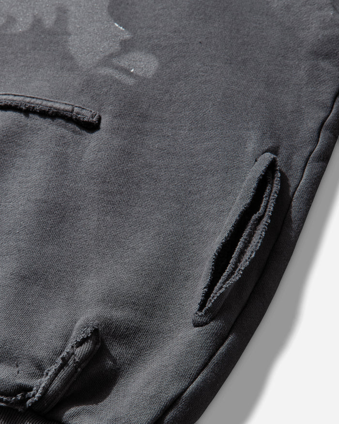 Prototypes Wmns Sprayed Goat Hoodie Romper Black Sweatshirts Hoodies PT09JE25WWBK BLACK