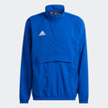 adidas Stadium Longsleeve Woven Quarter Zip | Blue | Men's