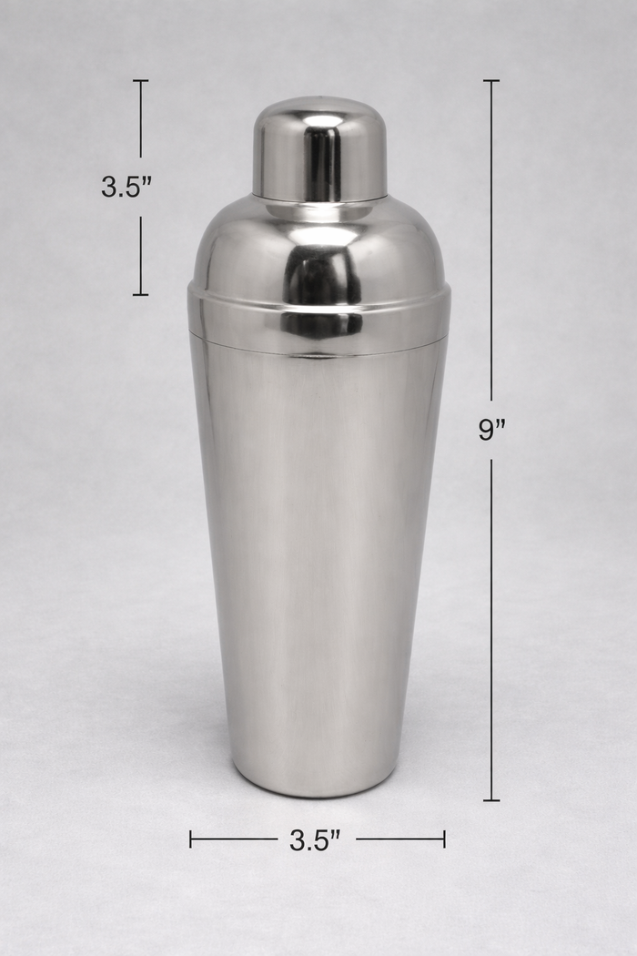Stainless Steel Cocktail Shaker | Premium Drink Mixer