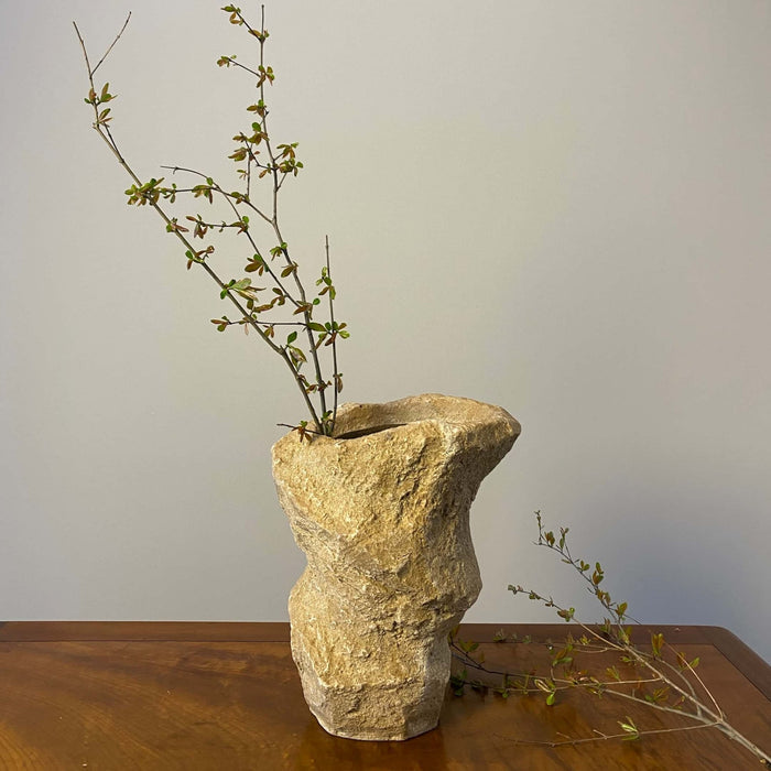 Stone Look Vases - Decorative Artisan Flower Vases - JART TEAM