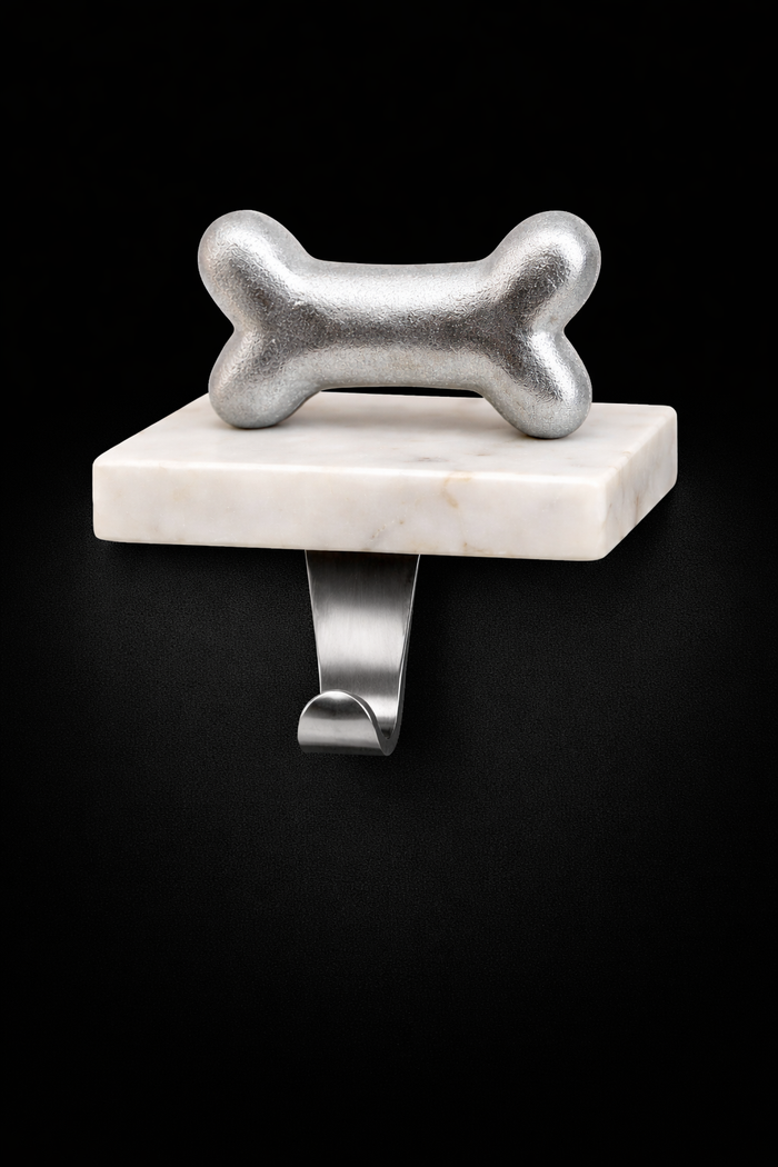 Stylish Bone Pet Leash Holder – Convenient and Chic"