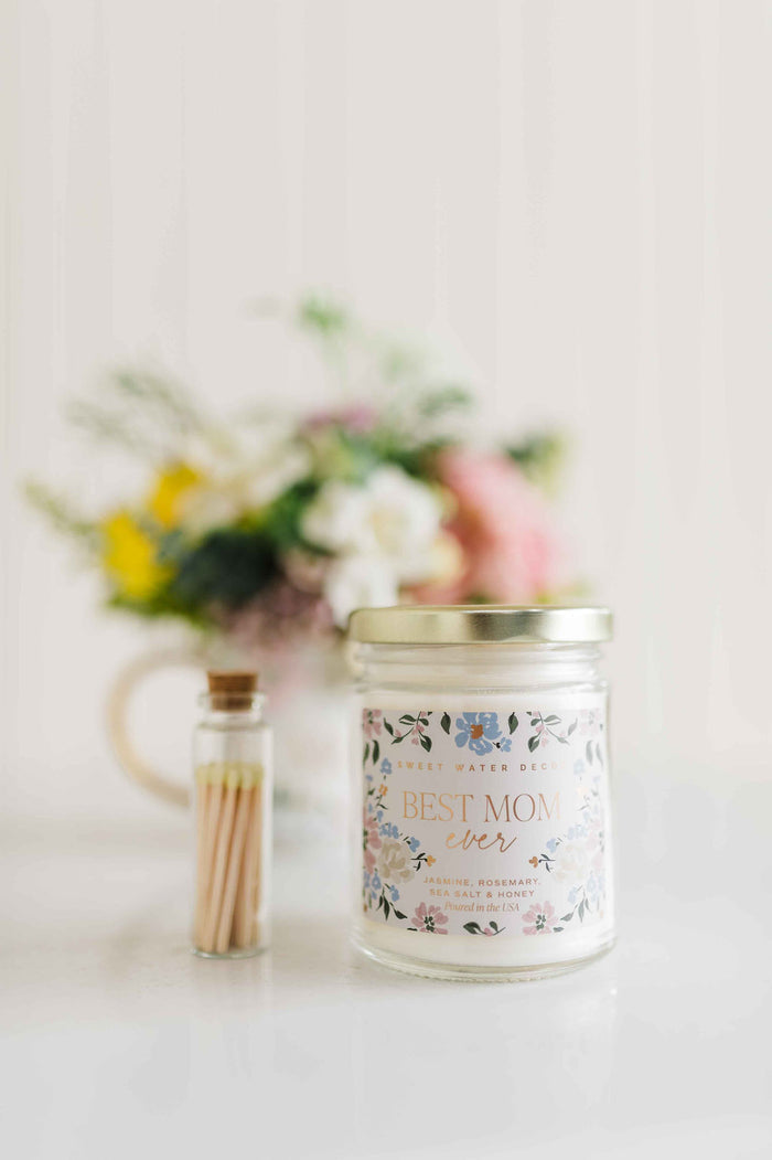 Sweet Mom Gift + Flower Bundle