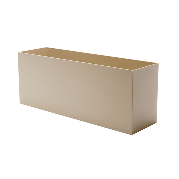 Rectangle Large Rectangle Plastic Planter - 30 in x 7 in x 7 in - Beige - Beige,30 in x 7 in x 7 in