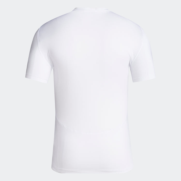 adidas Techfit AEROREADY T-Shirt | White | Men's