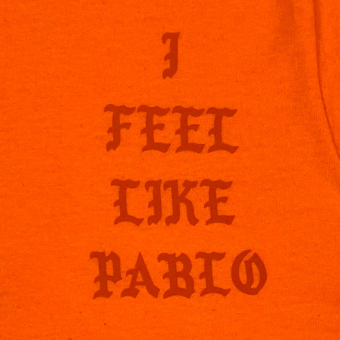 The Life of Pablo 2016 Cancelled Governor's Ball Long Sleeve In Orange