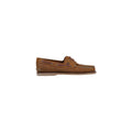 Timberland Brown Leather Slip-On Loafers