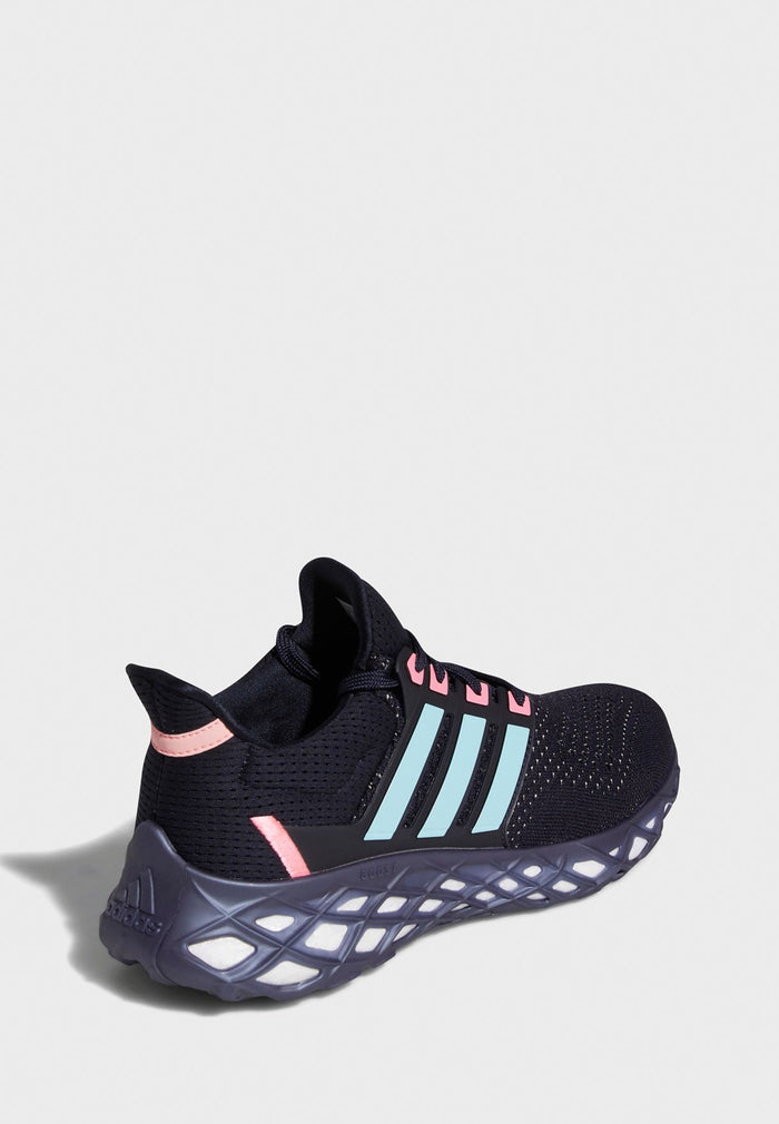 adidas ULTRABOOST WEB DNA Shoes | Legend Ink-Blue-Pink | Men's