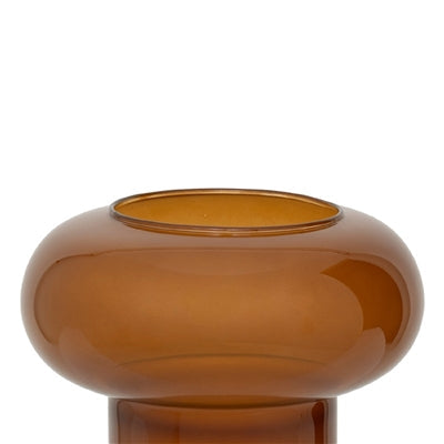VASE HAVVA-ADOBE- BROWN
