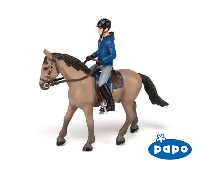 Walking Horse and Horseman