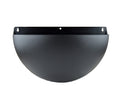 Walton Small Wall Sconce Plastic Planter - 12 in x 7 in x 6 in - Black - Black,12 in x 6 in x 6 in