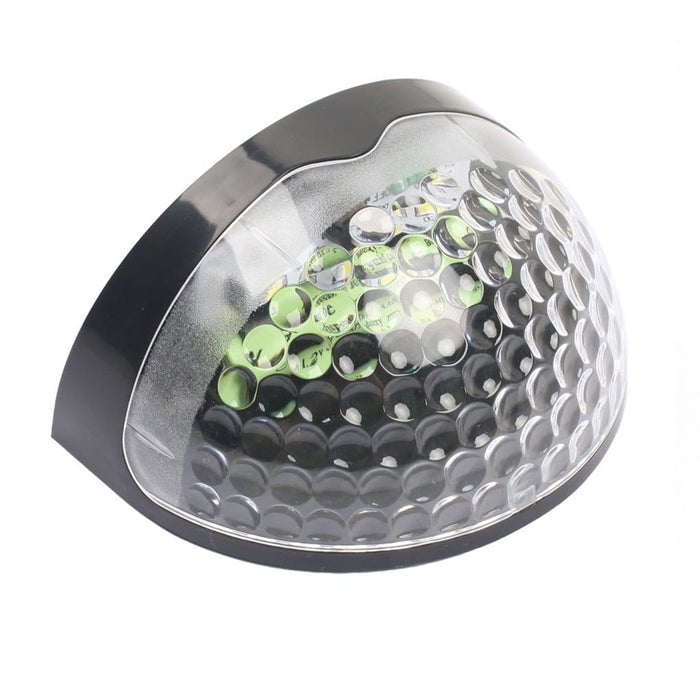 Waterproof Solar Fence Wall Light Plastic ABS PC Black White IP44 70LM 3000K Entrance Porch Garden Step | NordaLight