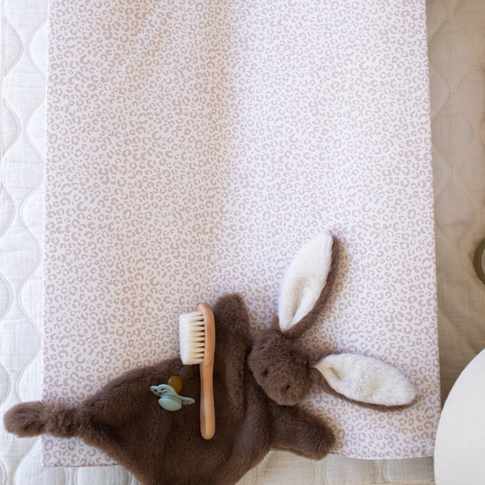 Wilby & Wonder - Wedge Baby Changing Mat - Leopard
