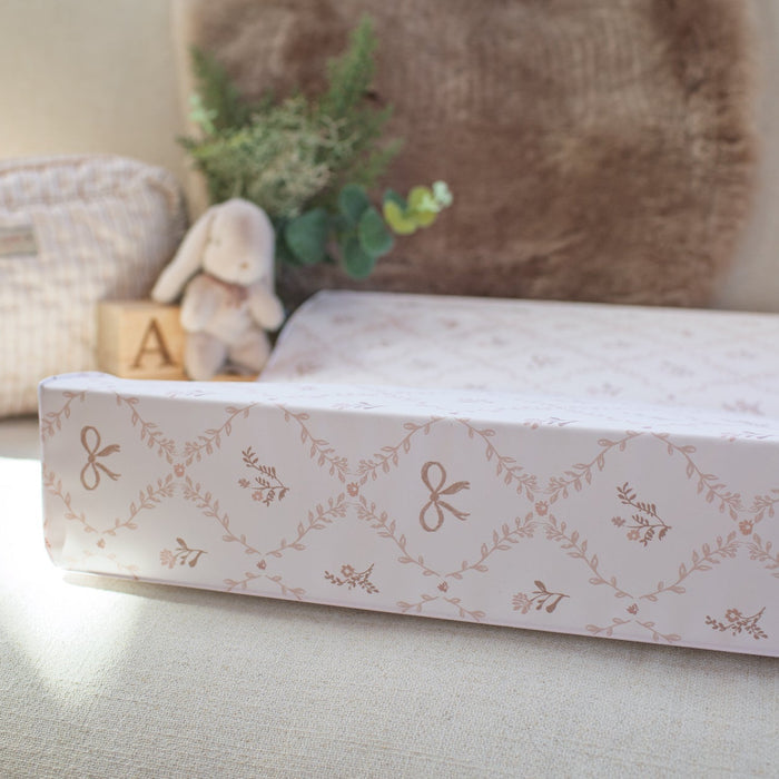 Wilby & Wonder - Wedge Baby Changing Mat - Sweet Pea
