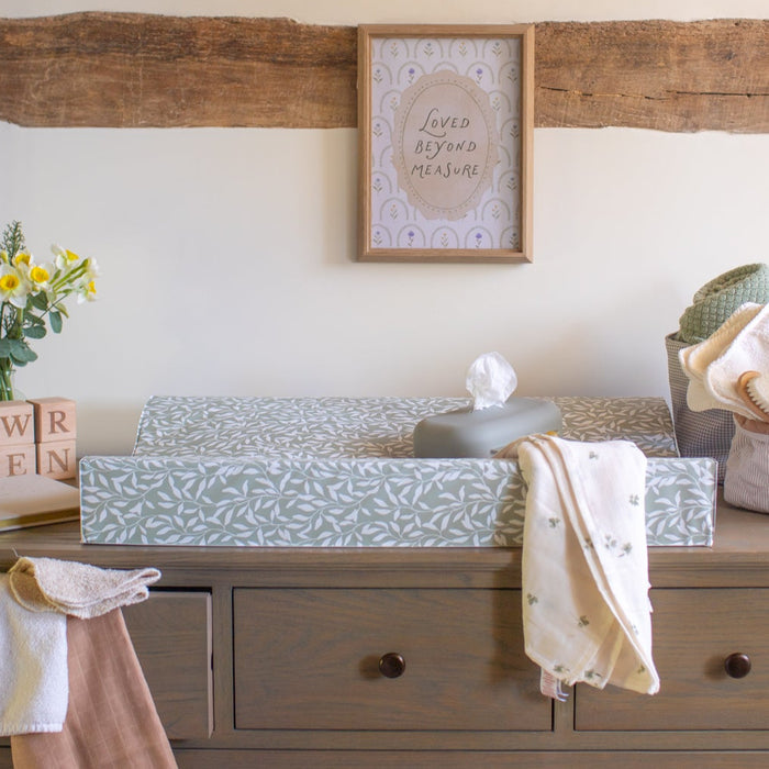 Wilby & Wonder - Wedge Baby Changing Mat - Willow