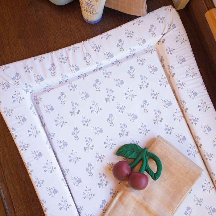 Wilby & Wonder – Baby Changing Mat - Blue Meadow