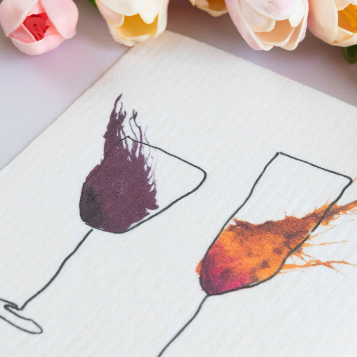 Wine Dishcloth Champagne Red Wine White Wine Towel