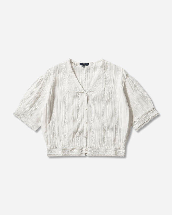 Levi's Wmns Blue Tab Bandit Blouse Bandit Med Indigo Shirts Blouses 004TR 0000
