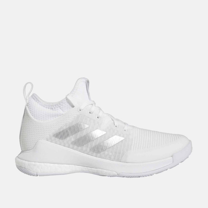 Side view of Women's Adidas Crazyflight Mid Volleyball Shoes.