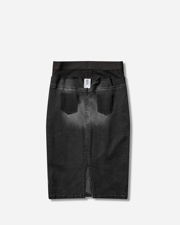 Prototypes Wmns Denim Pencil Skirt Black Skirts Denim Skirts PT09DE12WWBK BLACK