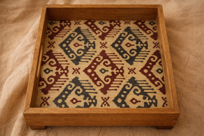 Wooden Rectangular Serving Tray | 18×12 Inch