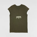 Yeezus Tour 2013 Black Friday Cut Off Tee In Olive By Virgil Abloh