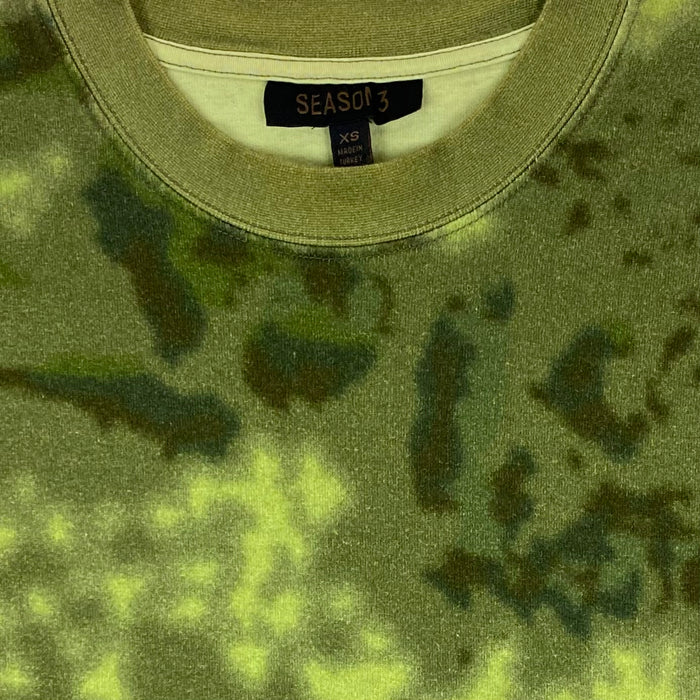 Yeezy Season 3 Heavy Knit Tee In Camo