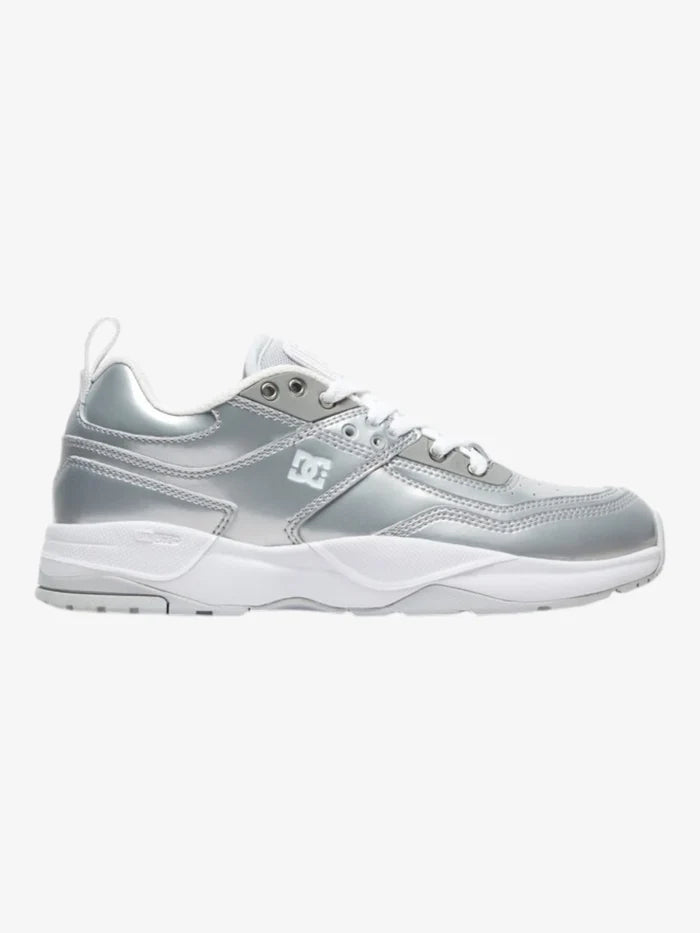 Zapatillas Dc E Tribeka Se Mujer Plata Metalico - Indy