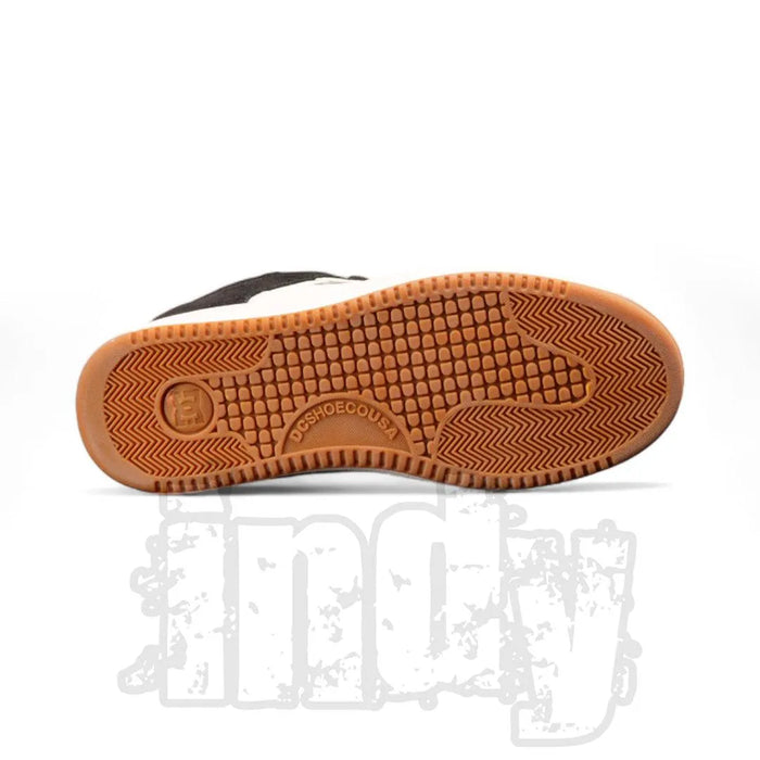 Zapatillas Dc Manteca Ss Mujer Negro Blanco Marron - Indy