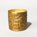 Zen Brushed Brass Scented Candle